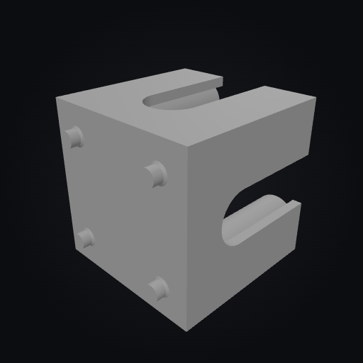 FigureStage Riser 50mm Height 3D model