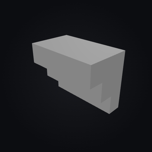 FigureStage Stair Step 3 Tier 3D model