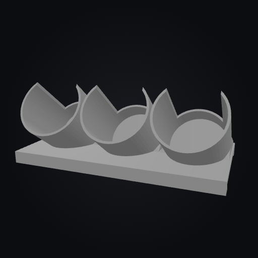 ArtArsenal Spray Can Rack 3D model